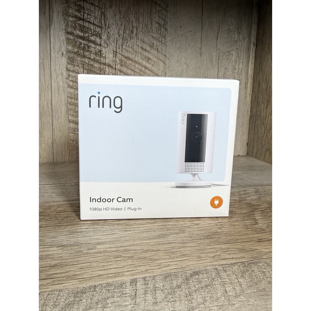 Ring Indoor Cam PLUG-IN (2nd Gen) 1080p HD Video - BRAND NEW Open BOX